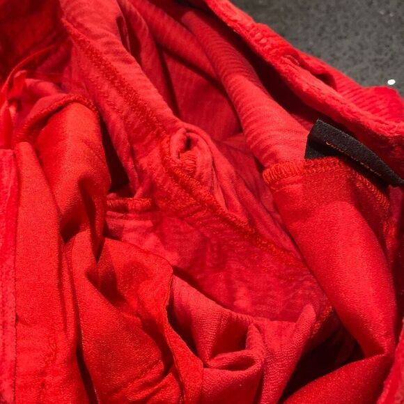 NWT Finesse Red Corduroy Straight Leg Pants Size Small Womens - Picture 6 of 7